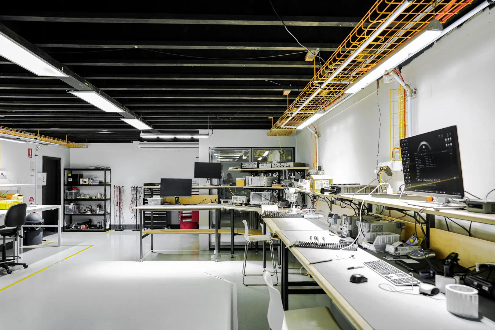 Surface-mount assembly line