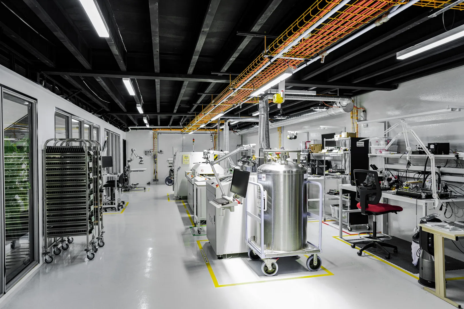 PCB inspection station