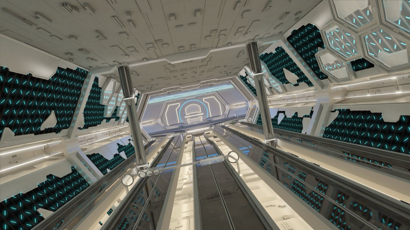 Concept render of a Juniverse connecting tunnel